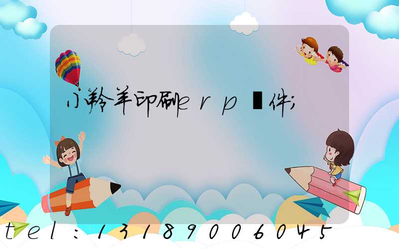 小羚羊印刷erp軟件